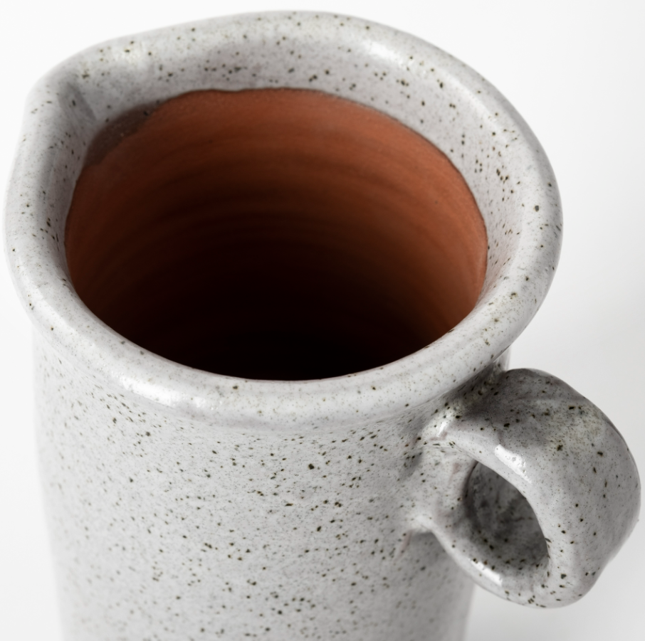 Frieda Jug-9"H: Product C-Handle View