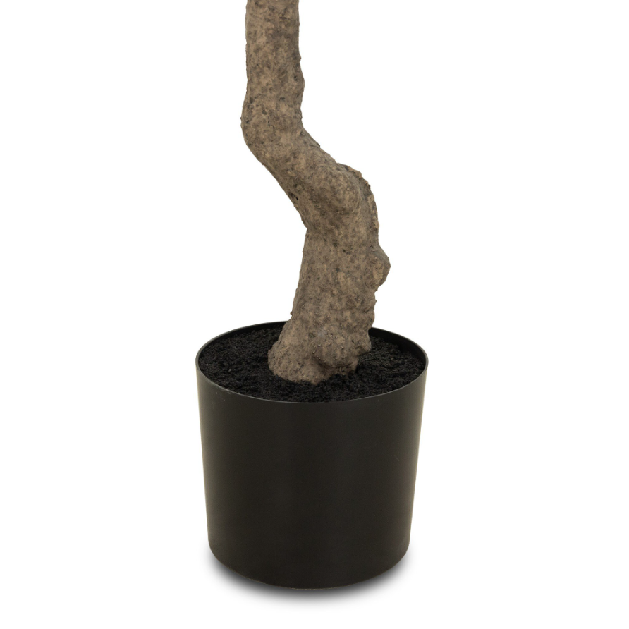 Faux Olive Tree: Up-Close Product Base View