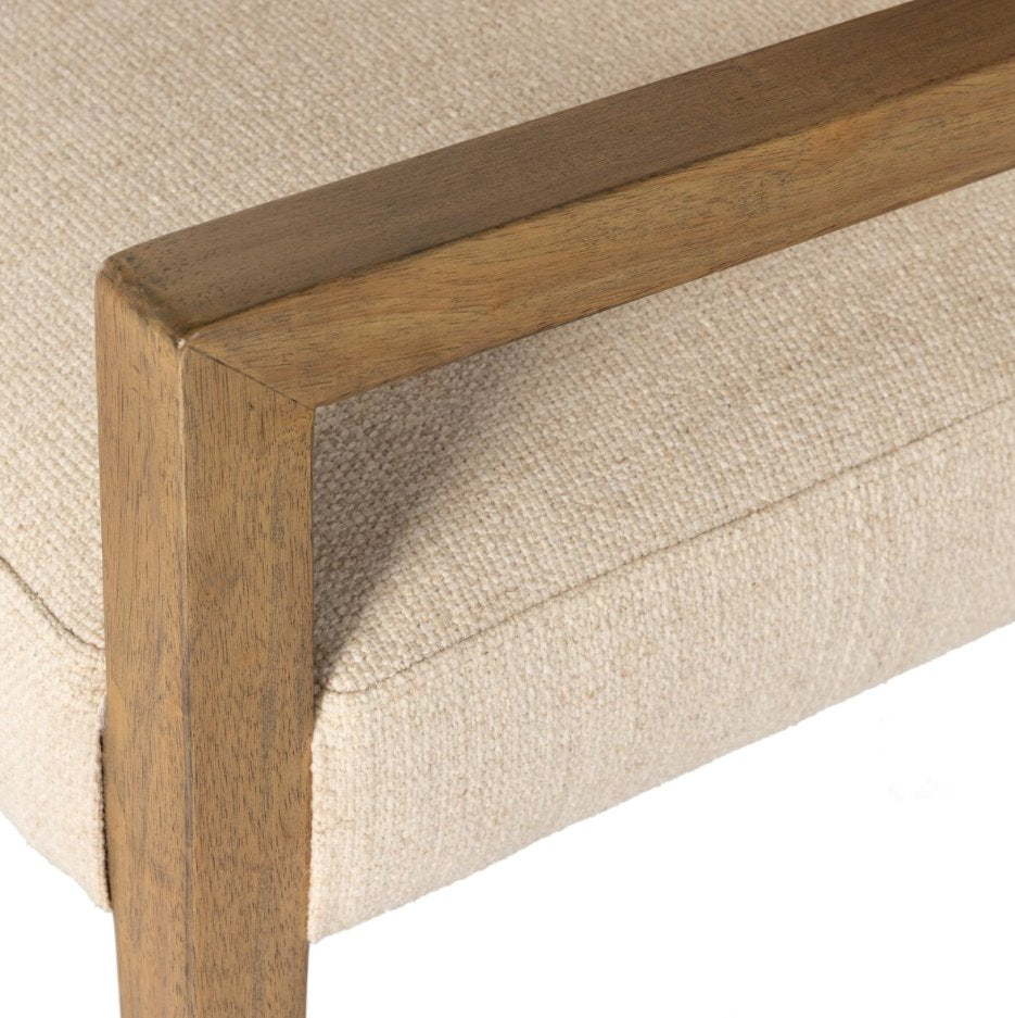 Ferris Dining Armchair: Product Arms View