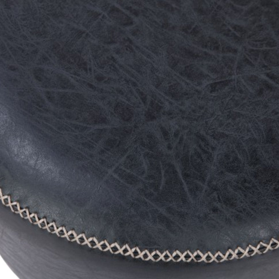 Gaia Round Ottoman: Upholstery View