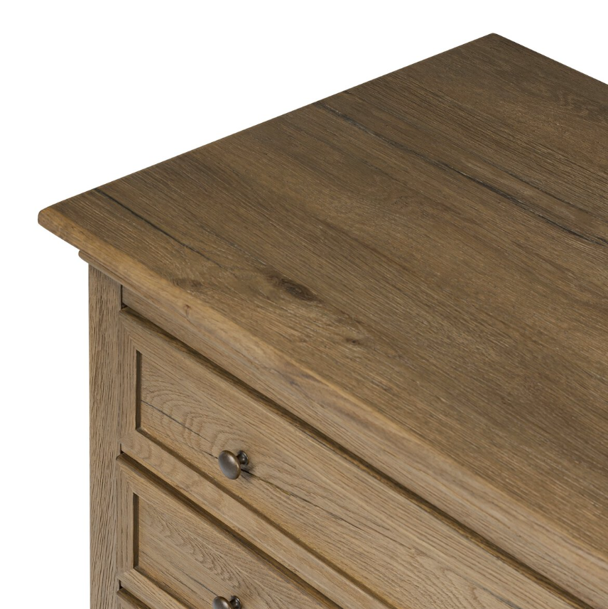 Amber Lewis X Four Hands Geoffrey Nightstand: Product Corner View