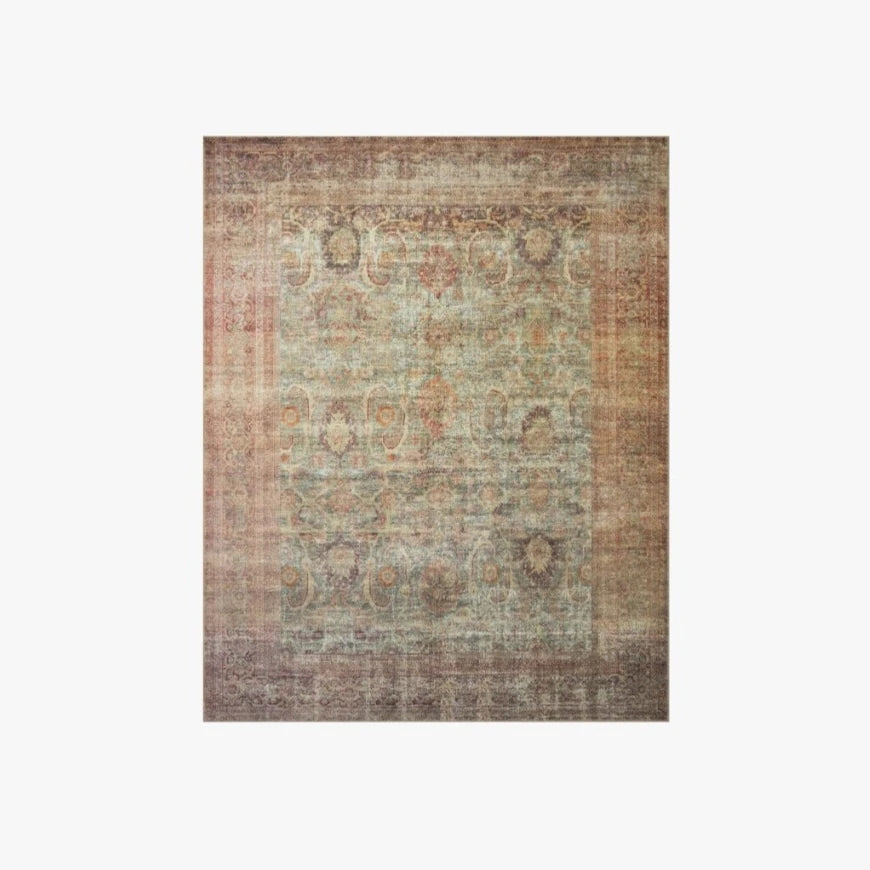 Amber Lewis X Loloi Georgie Rug in Jade/Sunset: Available at City Home PDX