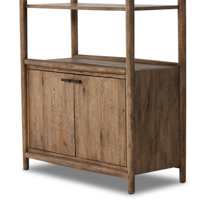 Glenview Bookcase: Up-Close Cabinet Product View