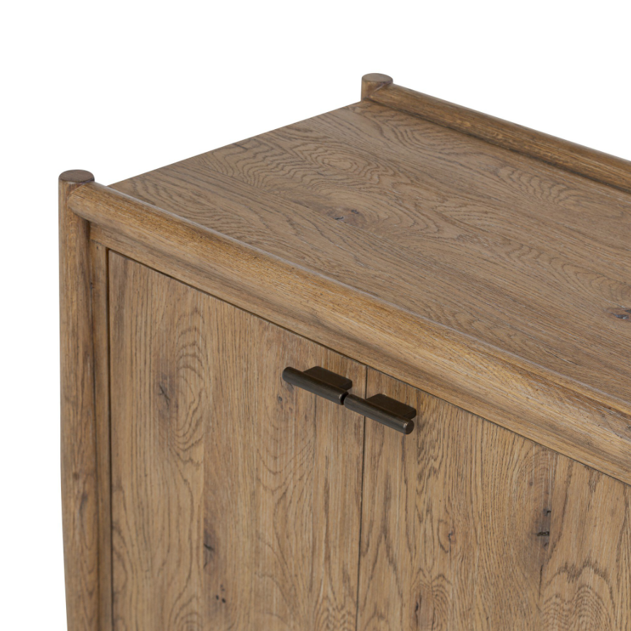 Glenview 4 Door Sideboard: Up-Close Tabletop Product View