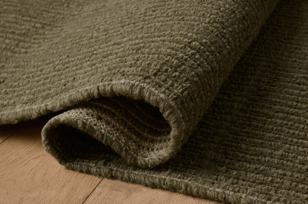 Jeremiah Brent X Loloi Greenwich Rug in Sage: Product Folded View
