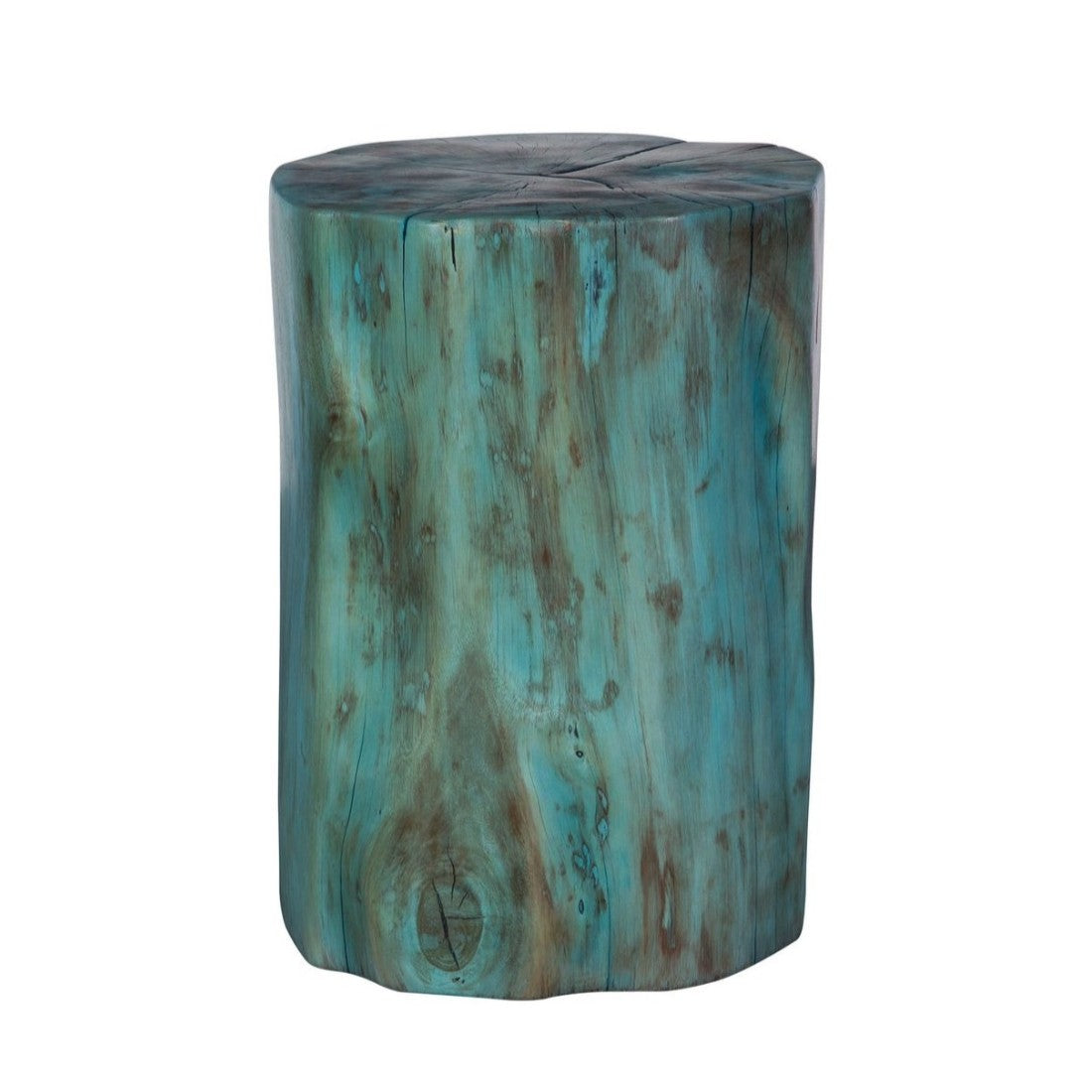 Habitat Accent Stool-Blue: Available at City Home PDX