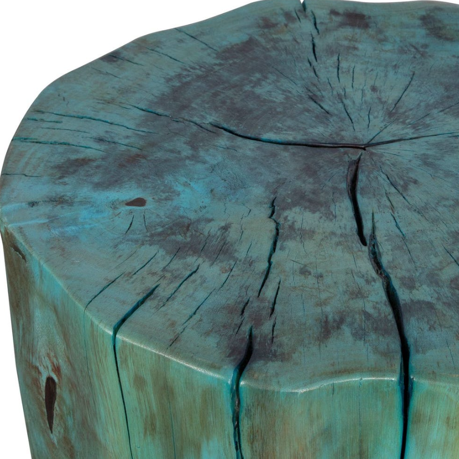 Habitat Accent Stool-Blue: Product Tabletop View