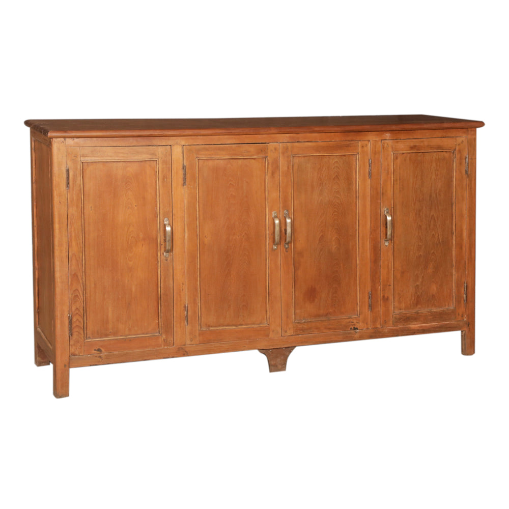 Wooden 4 Door Cabinet: Available at City Home PDX