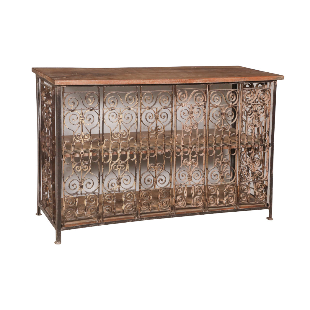 Iron Console Table-Style Two: Product View