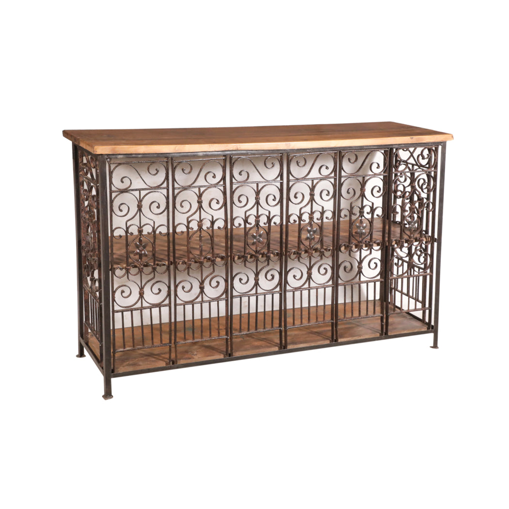 Iron Console Table-Style Three: Product View