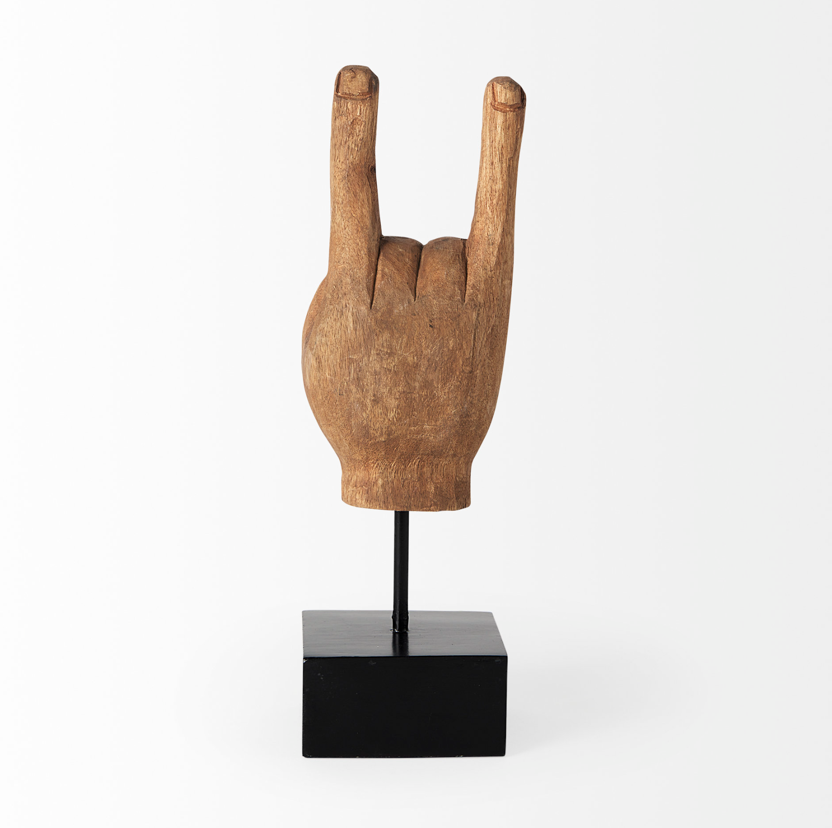 Hang Loose Hand Sculpture: Product Back View