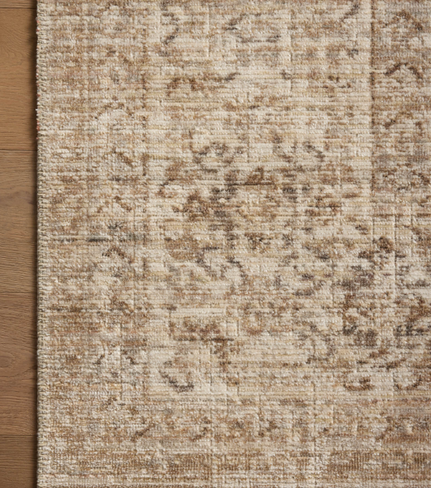 Heritage Rug in Ivory/Natural: Up-Close Product Pattern View