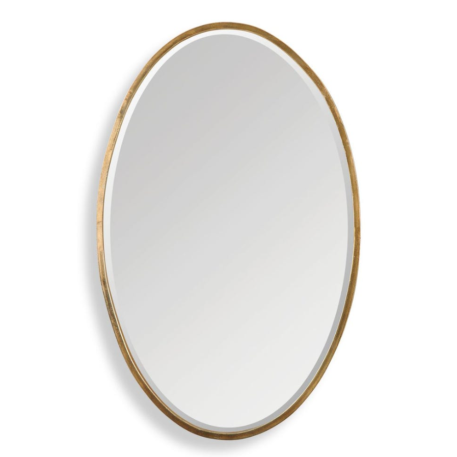 Herleva Oval Mirror: Available at City Home PDX