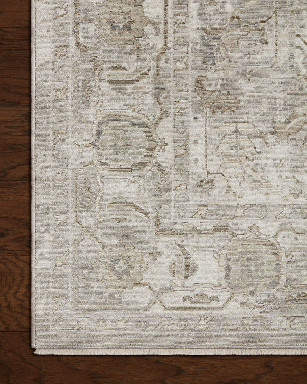 Amber Lewis X Loloi Honora Rug in Grey/Taupe