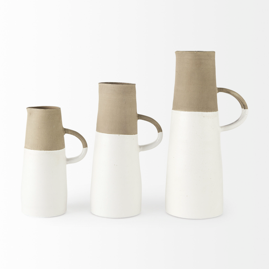 Hindley Ceramic Jug: Front Product View