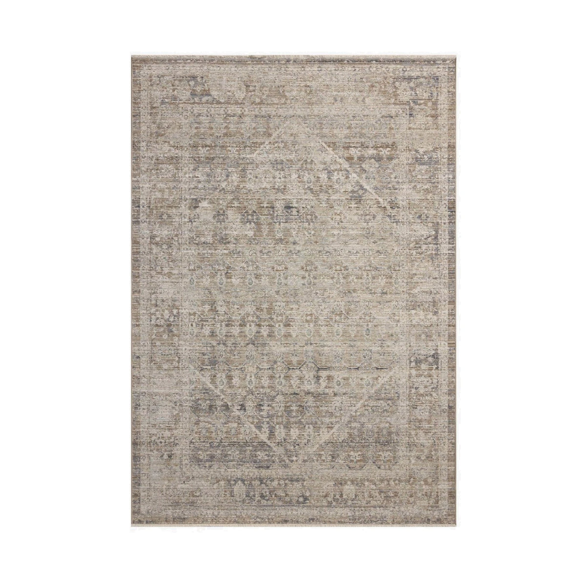 Chris Loves Julia X Loloi Ida Rug in Slate/Natural | Rugs | City