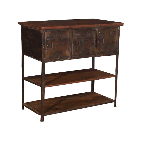 Reclaimed Locker Cabinet: Available at City Home PDX