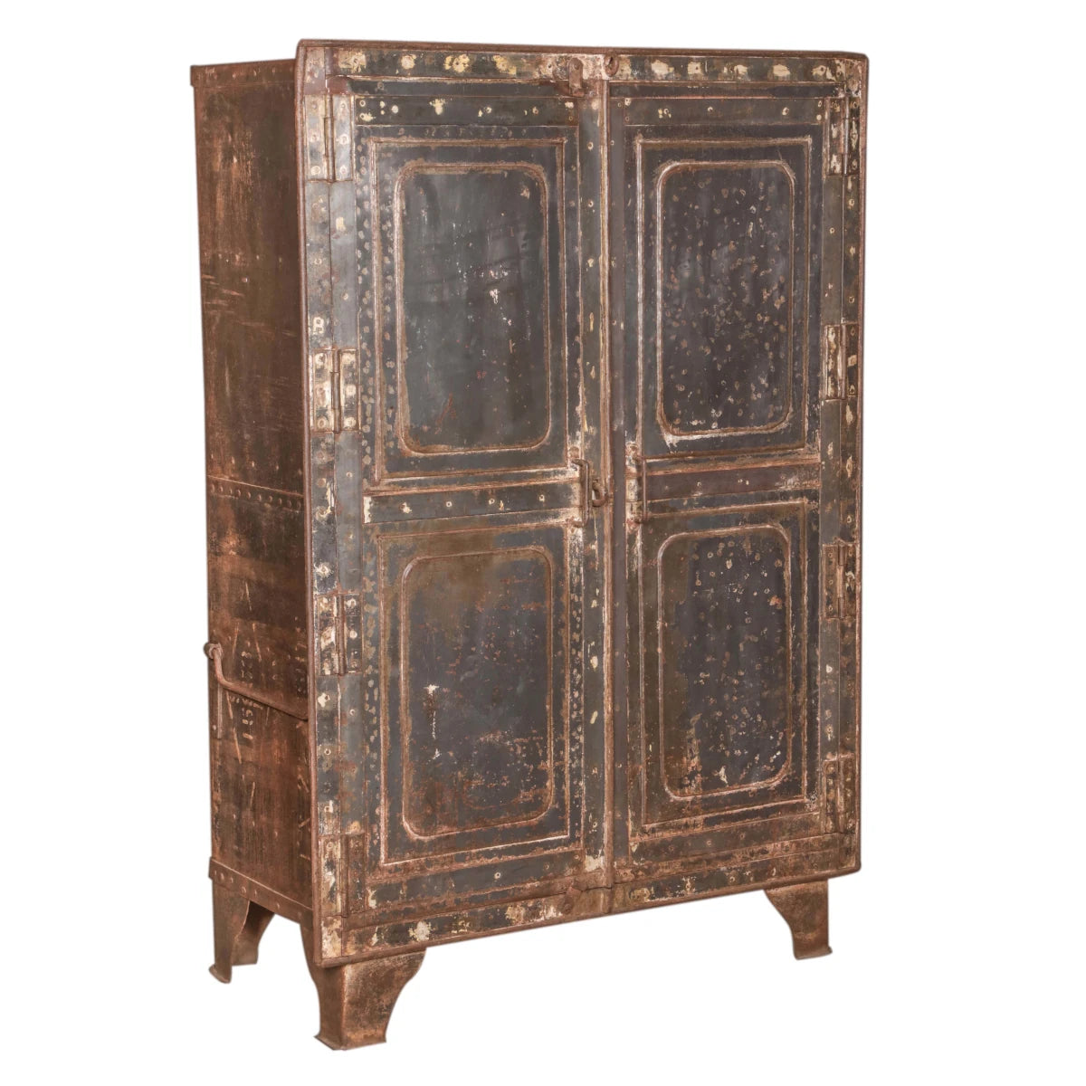Handcrafted Iron Cabinet-Style Two: Available at City Home PDX