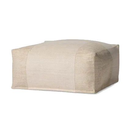 Ivory Pouf: Available at City Home PDX