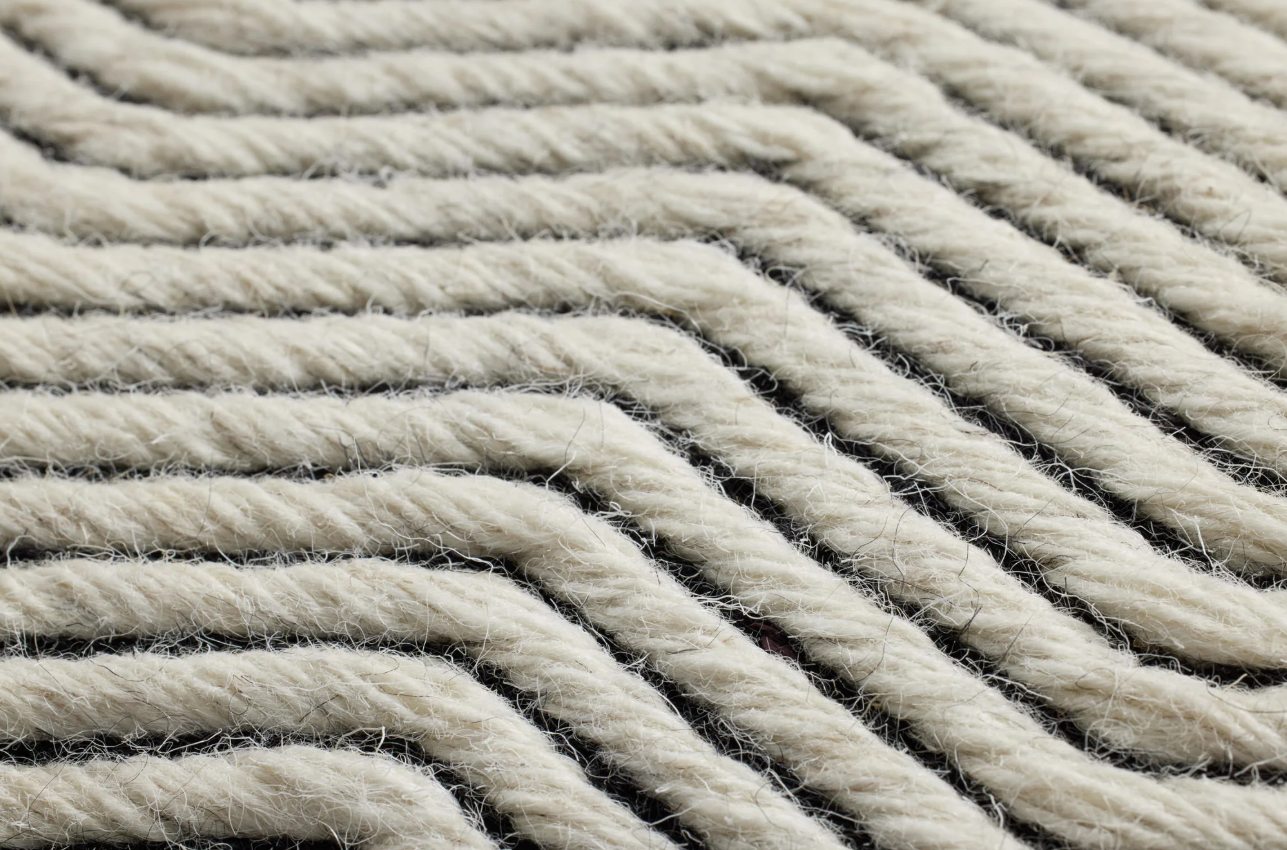 Ivory Pillow: Up-Close Product Pattern View