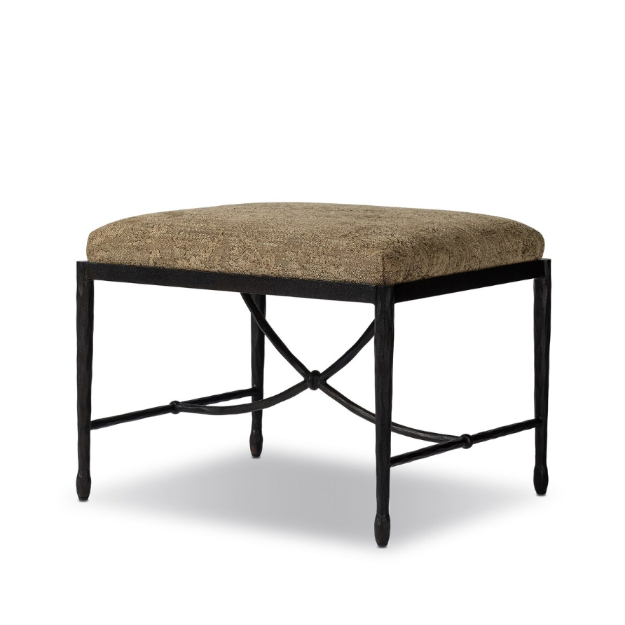 Jade Accent Stool: Product View