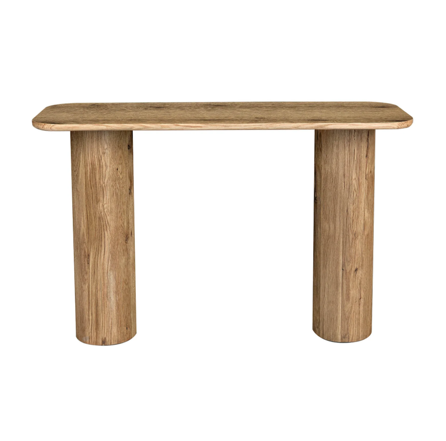 Jasper Console Table: Product Front View