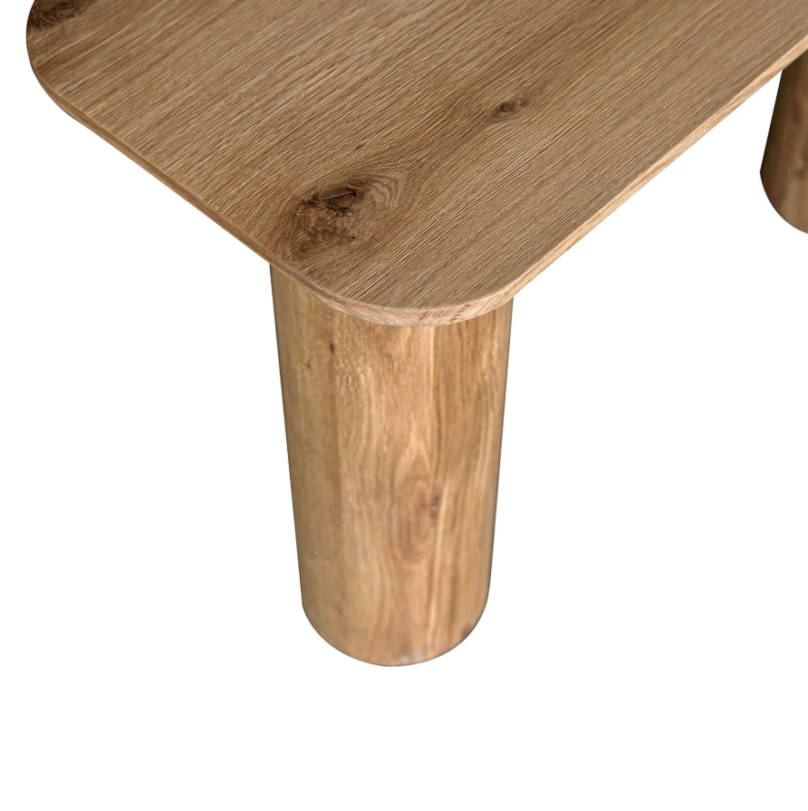 Jasper Console Table: Product Tabletop Corner View