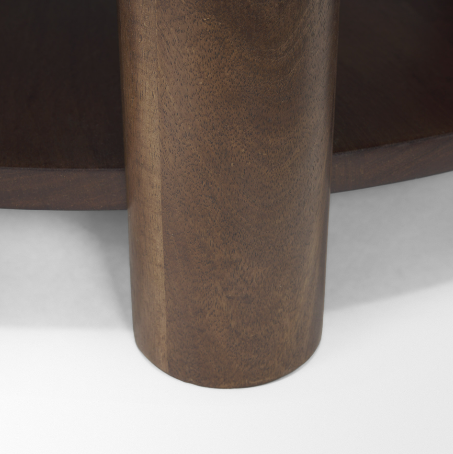 Jovia Round Coffee Table: Product Legs View