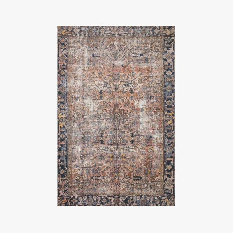 Miltu Raugs Chris Loves Julia X Loloi Jules Rug in Terracotta/Multi | Rugs | City ...