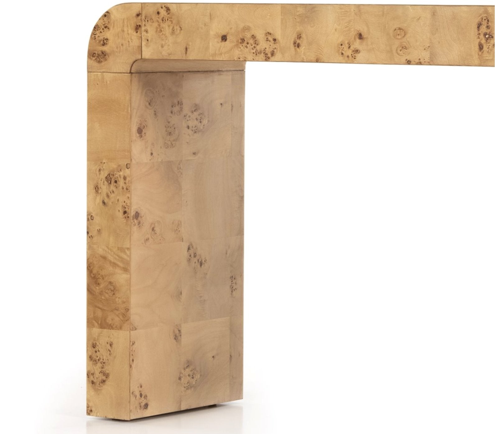 Jenson Console Table: Up-Close View of Table Leg