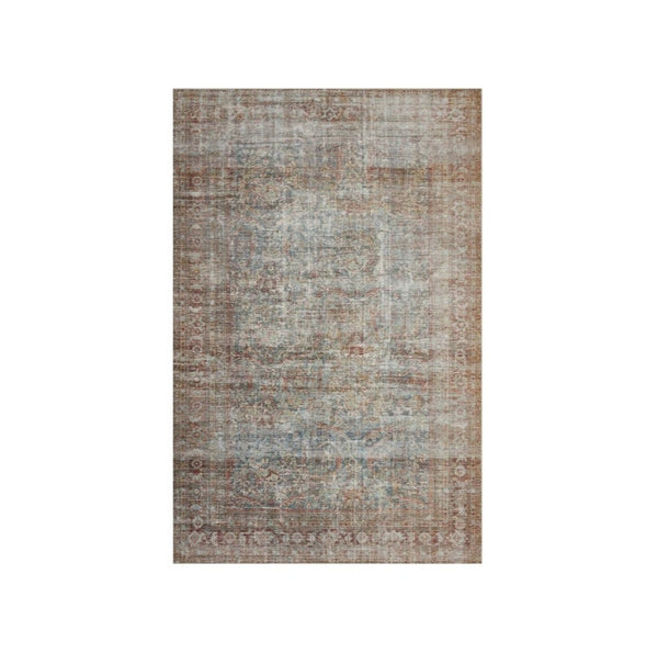 Chris Loves Julia X Loloi Jules Rug in Lagoon/Brick | Rugs | City Home PDX
