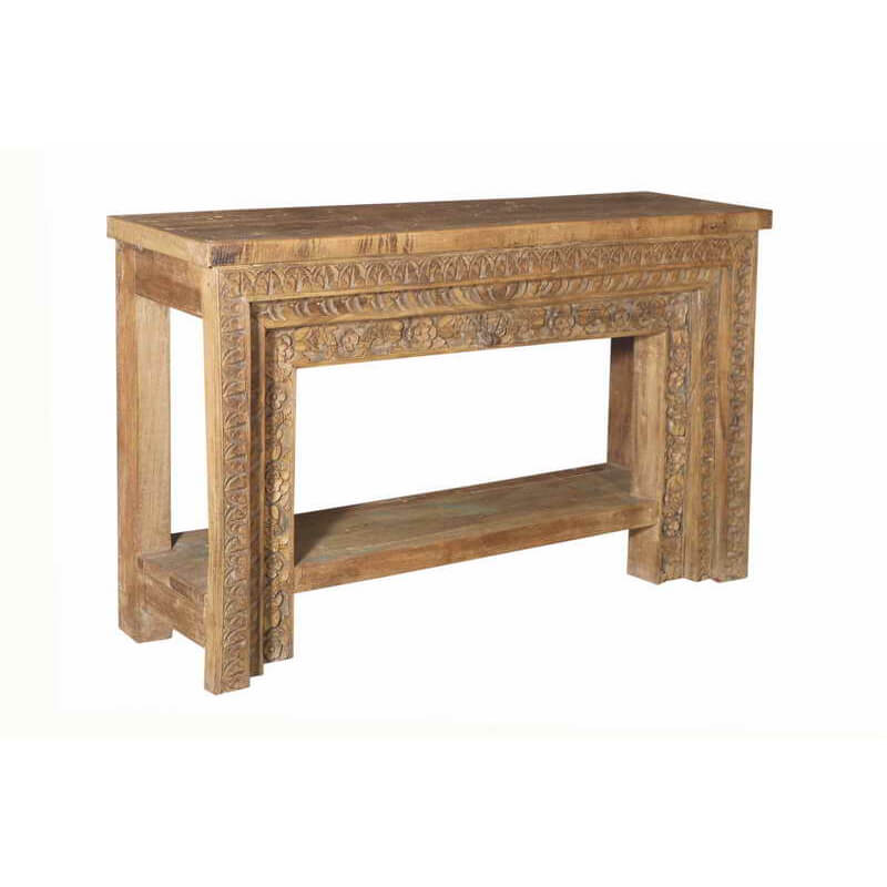 Teak Console Table - shop vintage furniture at City Home PDX