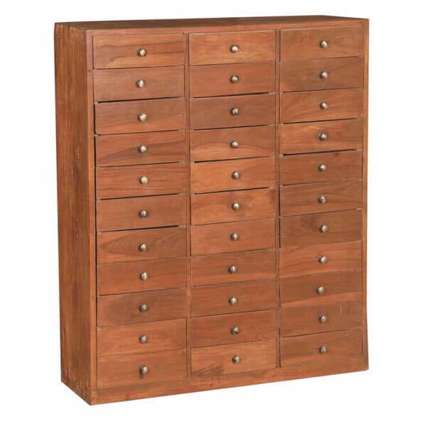 Teak Chest with Drawers - shop reclaimed furniture at City Home