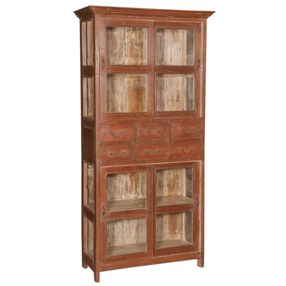 Salvaged Teak Wood Cabinet - shop unique furniture at City Home