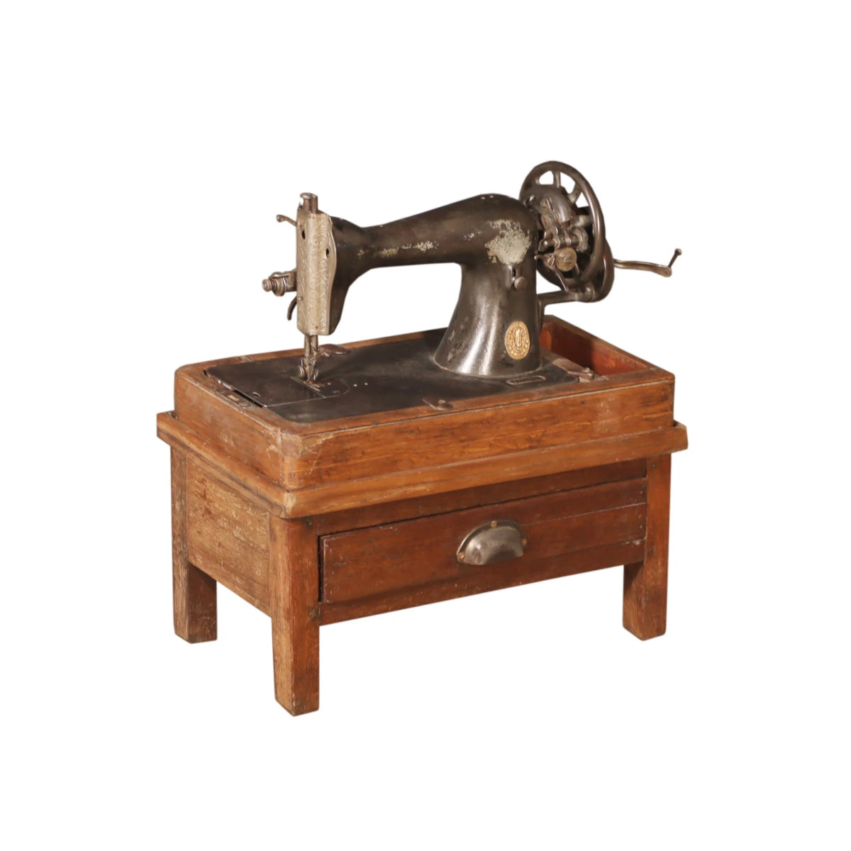 Handmade Sewing Machine with Stand - shop vintage decor at City Home