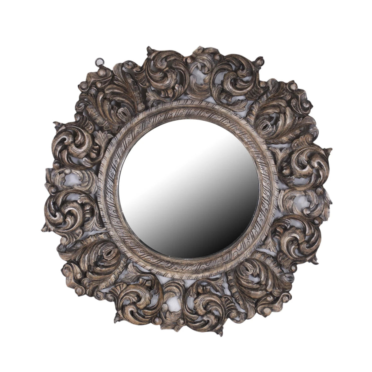 Handmade Teak Framed Mirror - shop unique decor at City Home