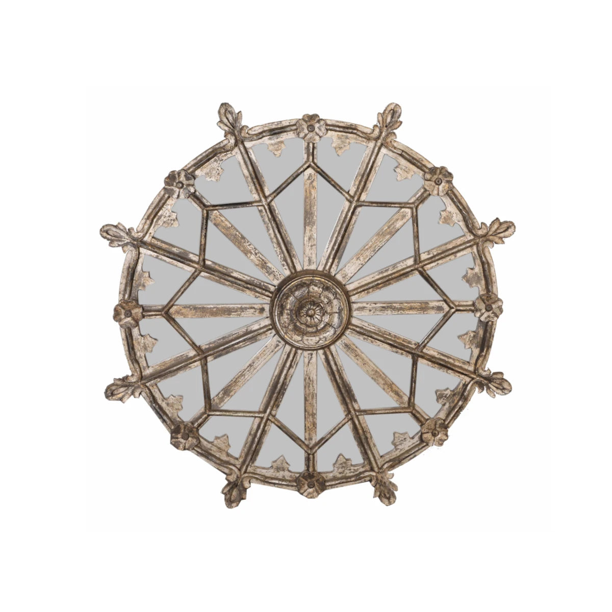 Handmade Teak Framed Mirror - shop vintage and upcycled furniture at City Home