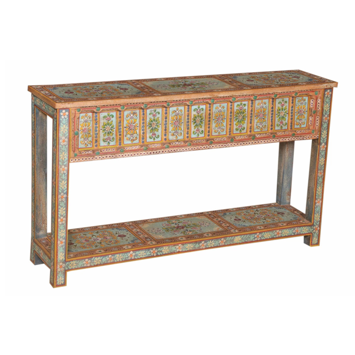 Painted Wooden Console Table-Style A: Available at City Home PDX
