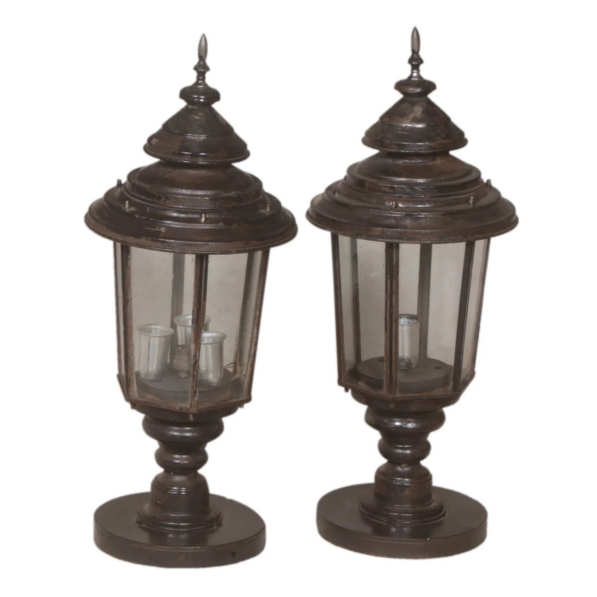 Handcrafted Iron Lamp-Style A: Available at City Home PDX