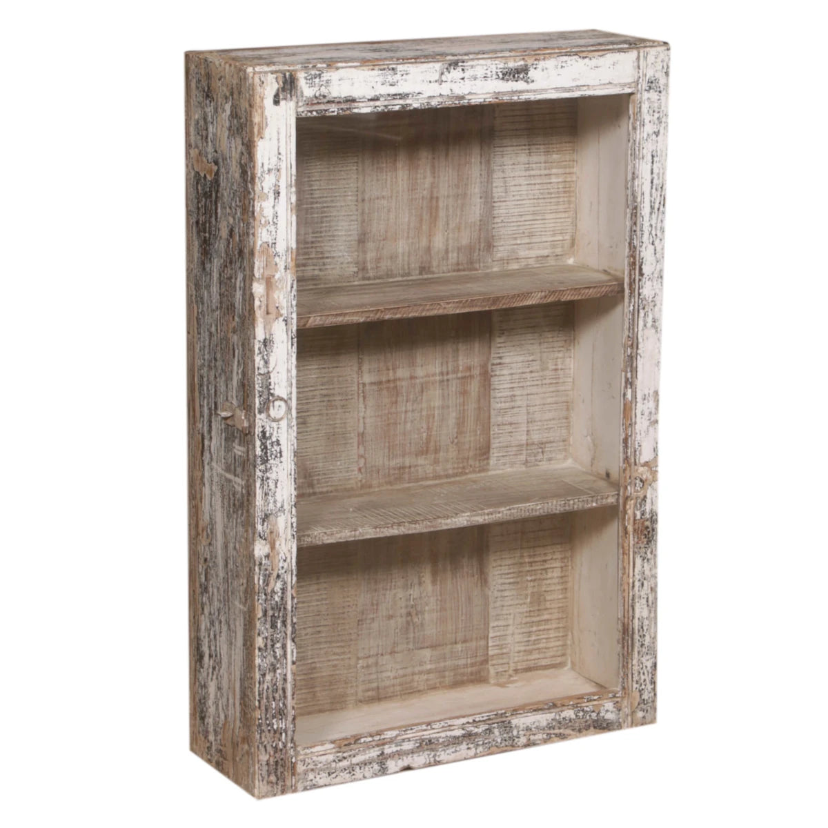 Wooden Cabinet with Glass: Available at City Home PDX