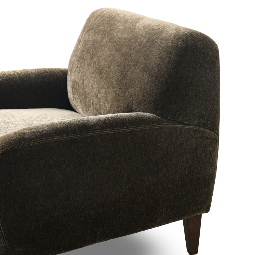 Amber Lewis X Four Hands Kent Chair: Product Armrest View