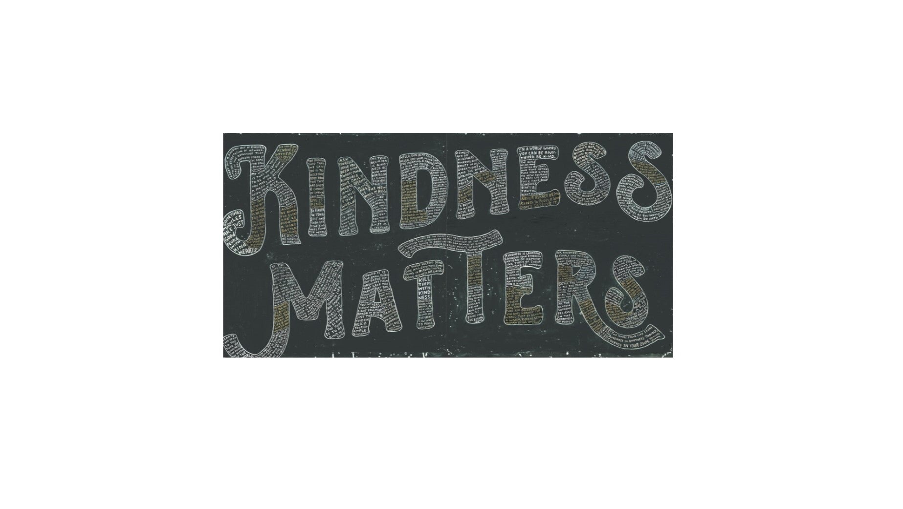 Kindness Matters Art Print: Available at City Home PDX