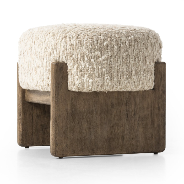 Kirby Accent Stool: Product Quarter View