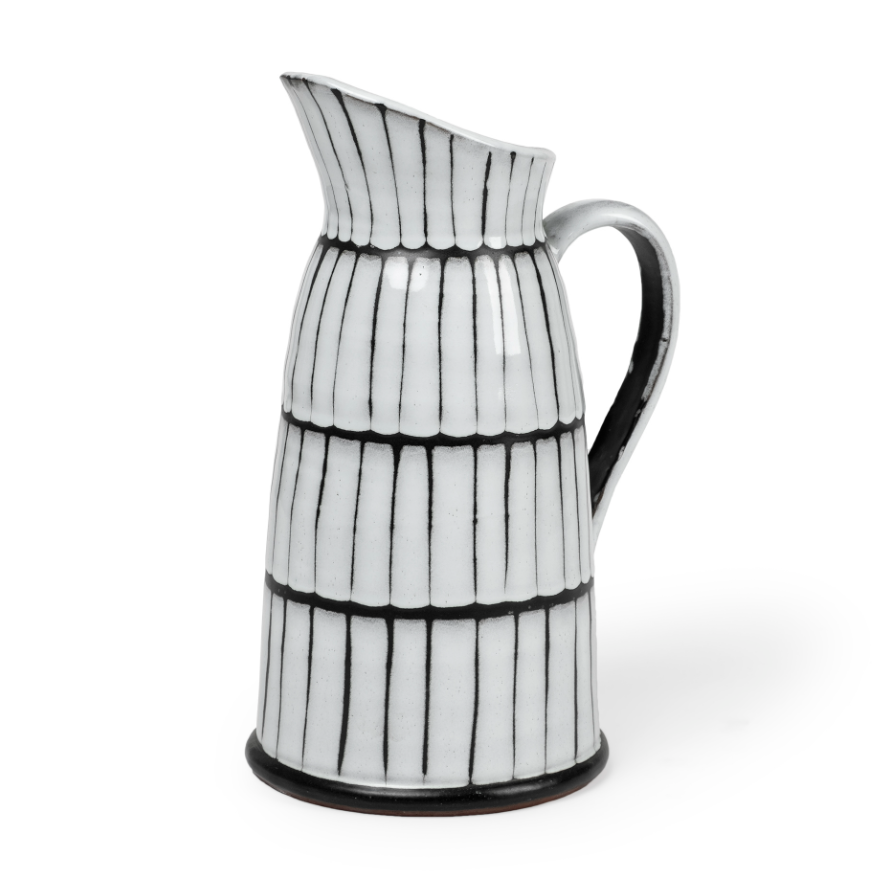 Lome Ceramic Water Pitcher: Available at City Home PDX