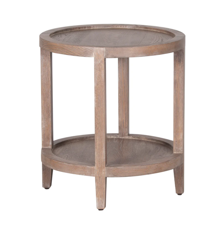 Lowell Round End Table: Product View