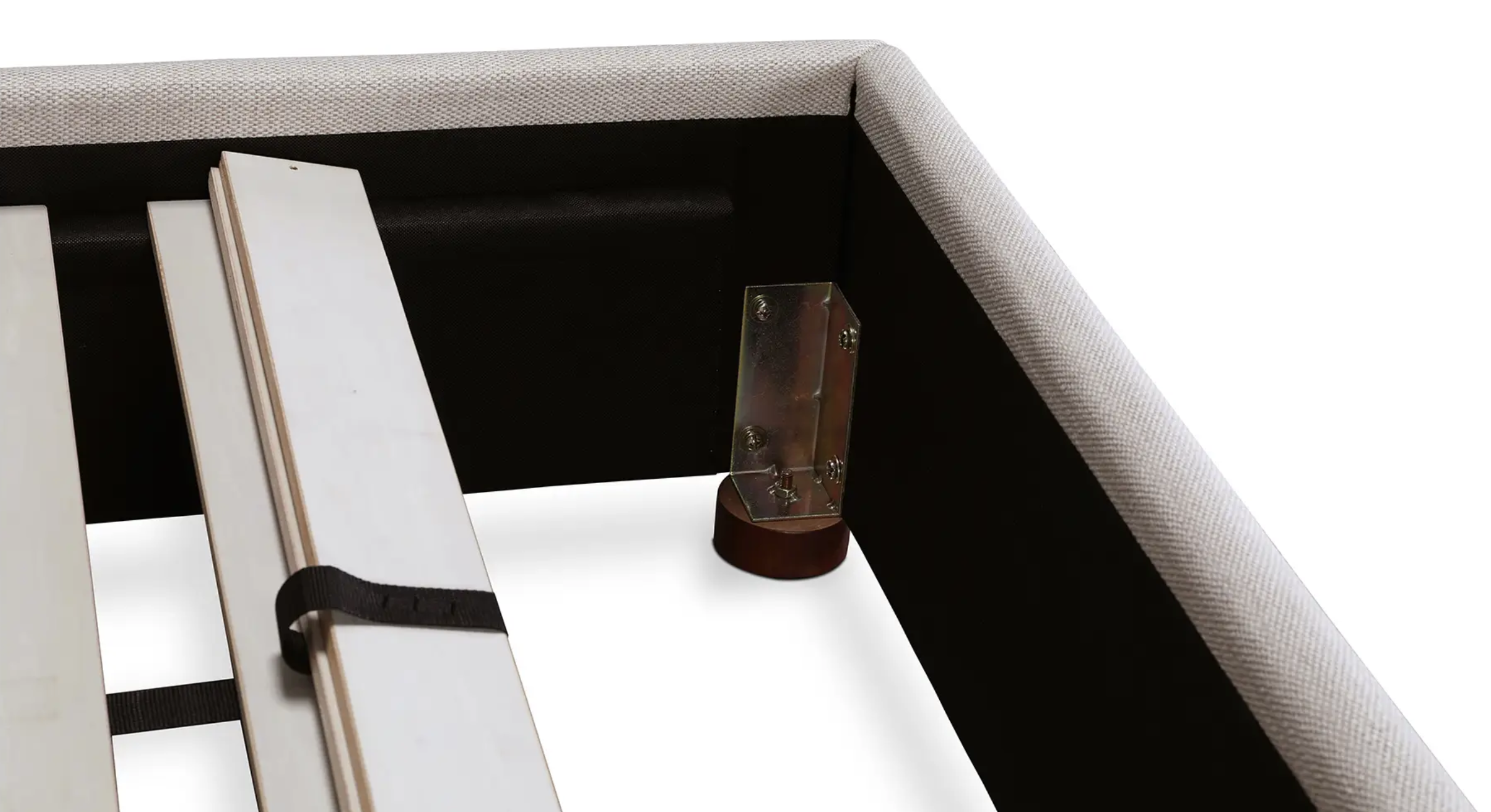 Luzon King Bed: 2nd Supportive Slats Product View 