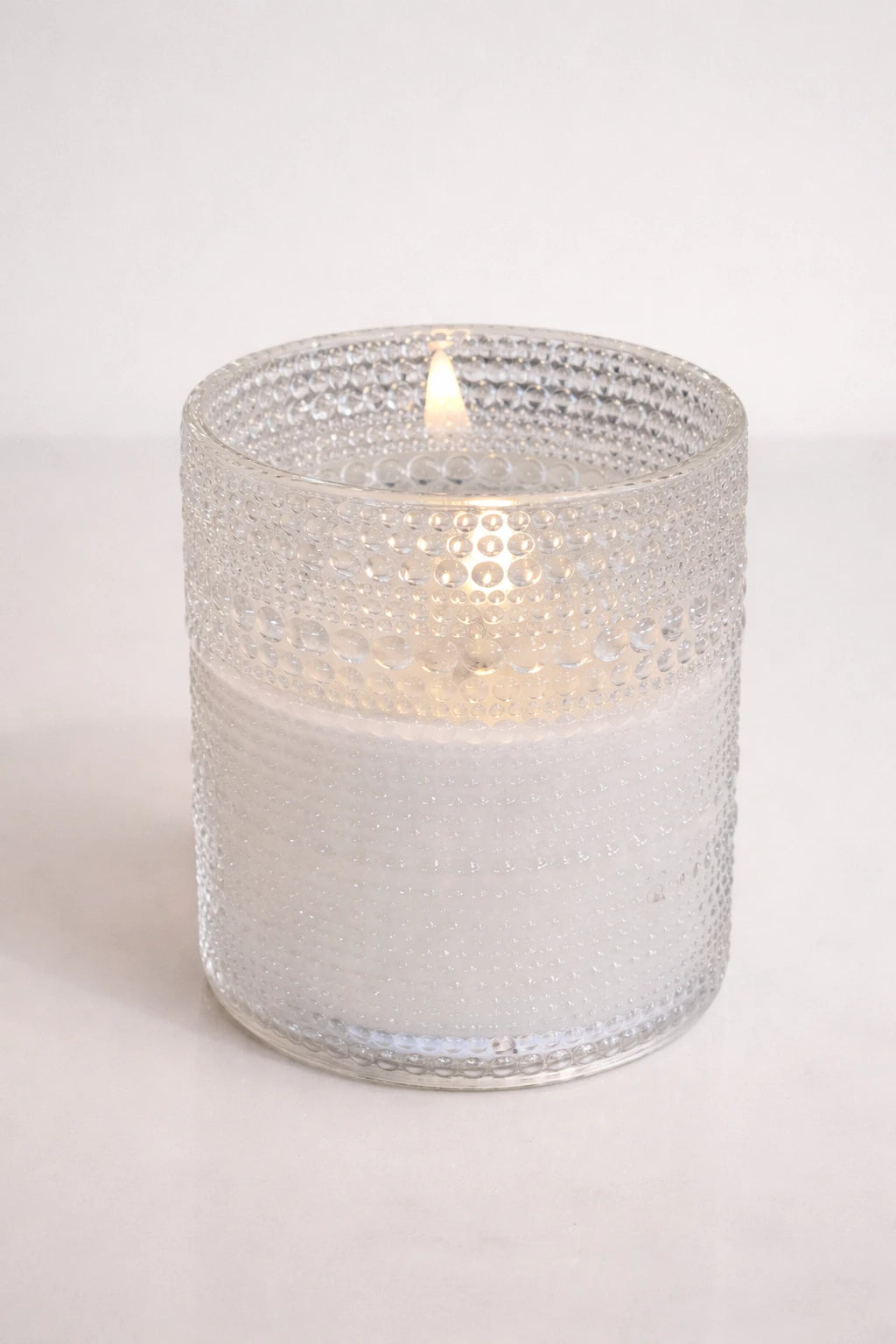 Radiance Embossed LED Candle-Large: Product View