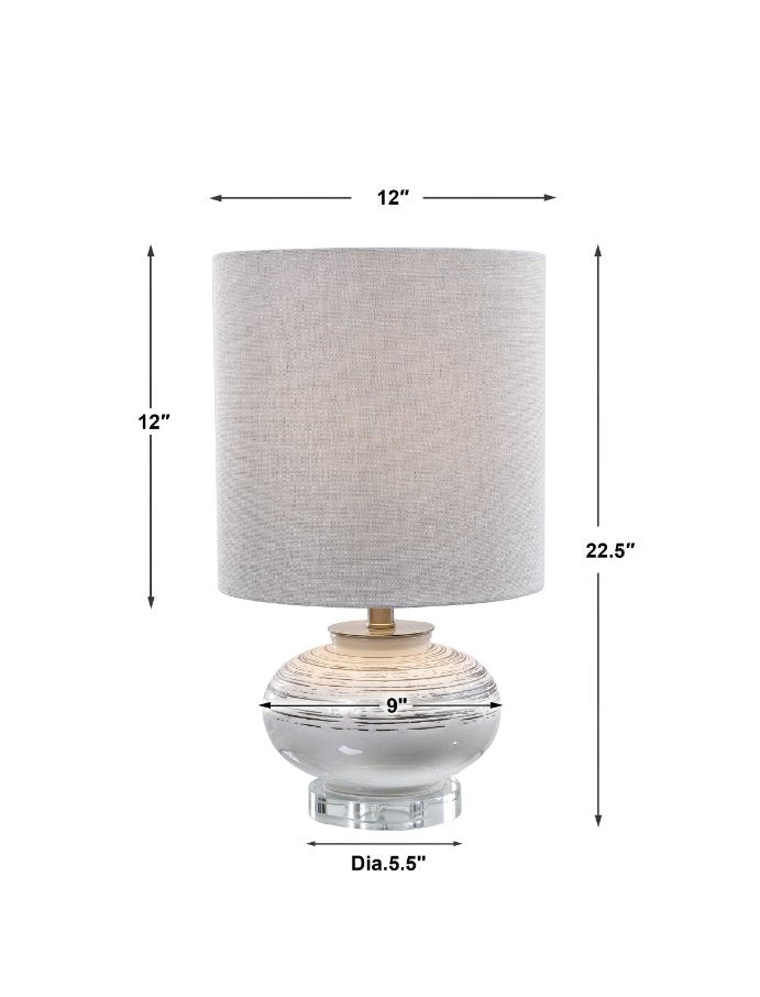 Lenta Accent Table Lamp: Measurement View