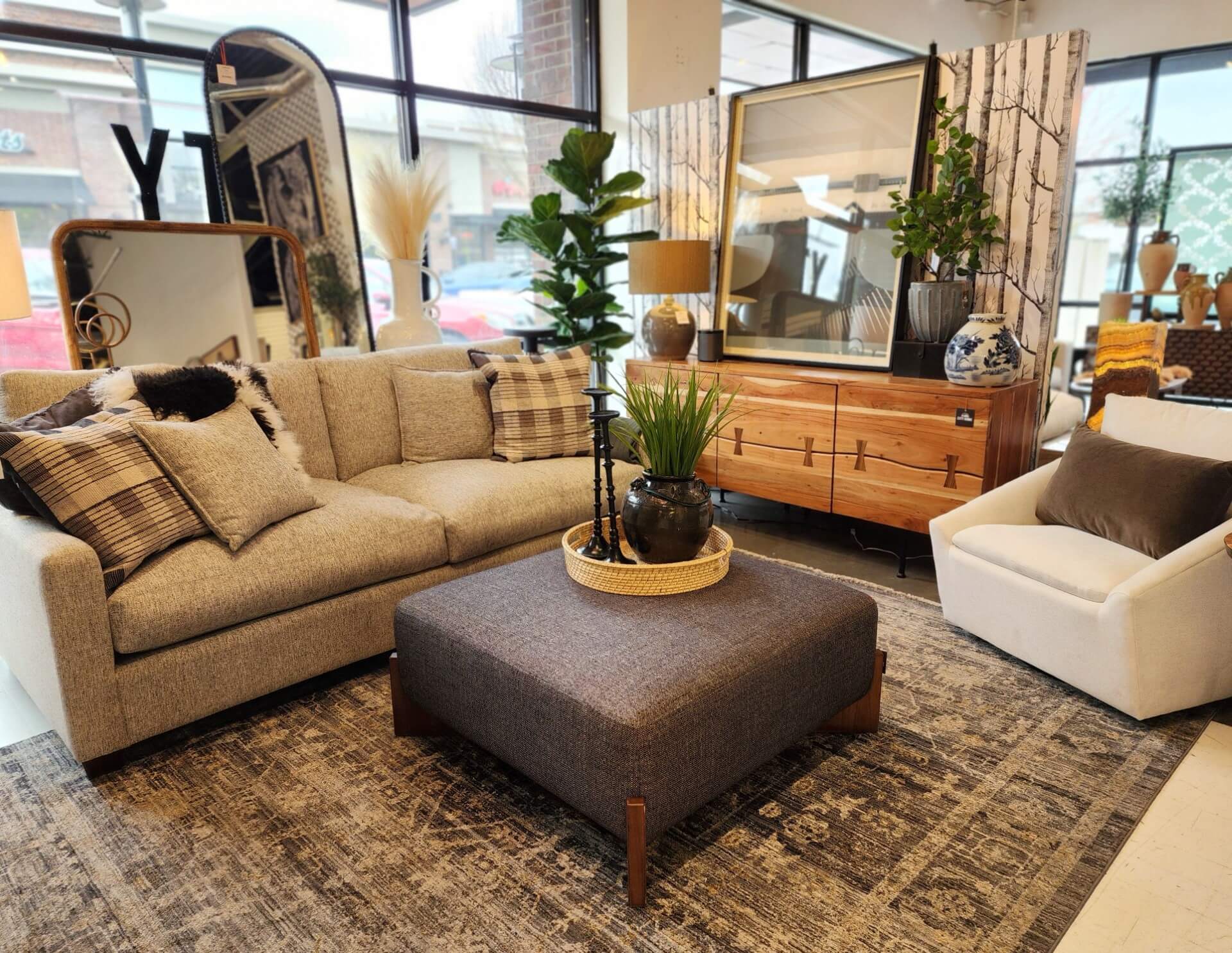 Leon Ottoman: Available at City Home PDX