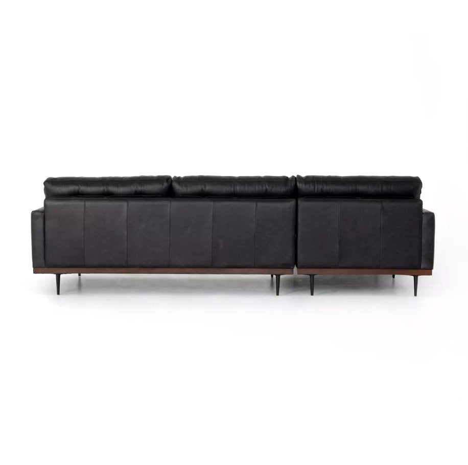 Lexi 2 Piece Sectional with Left Chaise: Product Back View